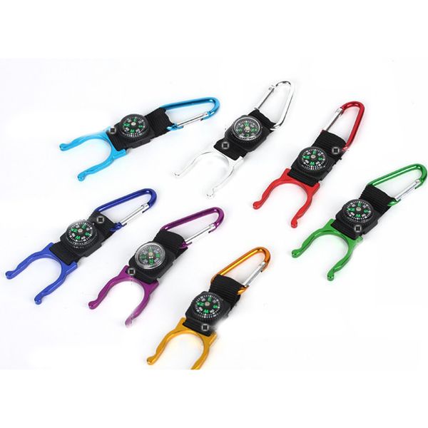 1 pcs new outdoors camping carabiner water bottle clip holder buckle good use with compass design
1 pcs new outdoors camping carabiner water bottle clip holder buckle good use with compass design
