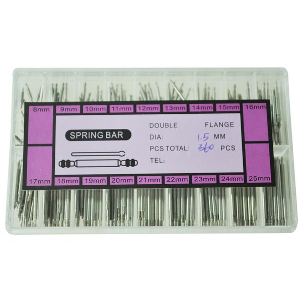 ycys 360 pcs watch strap band spring link bar pins repair tool pro 
ycys 360 pcs watch strap band spring link bar pins repair tool pro