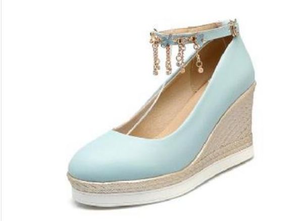 send slope heel shallow mouth high heel women shoes 2018 spring and autumn new style round head waterproof table princess shoes, Black
send slope heel shallow mouth high heel women shoes 2018 spring and autumn new style round head waterproof table princess shoes, Black