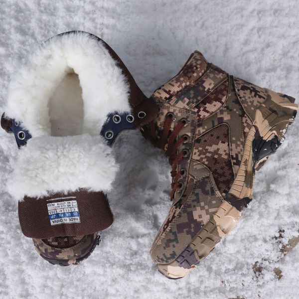winter shoes men waterproof warm army boots thick natural wool men winter snow boots combat military shoes ankle boots, Black
winter shoes men waterproof warm army boots thick natural wool men winter snow boots combat military shoes ankle boots, Black