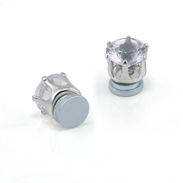 1pair clip on magnetic earrings clear faux no piercing womens crystal earring stud er942, Golden;silver
1pair clip on magnetic earrings clear faux no piercing womens crystal earring stud er942, Golden;silver