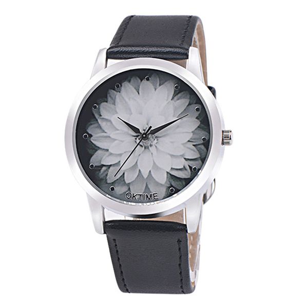 fashion 2018 montre femme quartz watch women unique flower leather analog quartz vogue wrist watch relogios femininos, Slivery;brown
fashion 2018 montre femme quartz watch women unique flower leather analog quartz vogue wrist watch relogios femininos, Slivery;brown