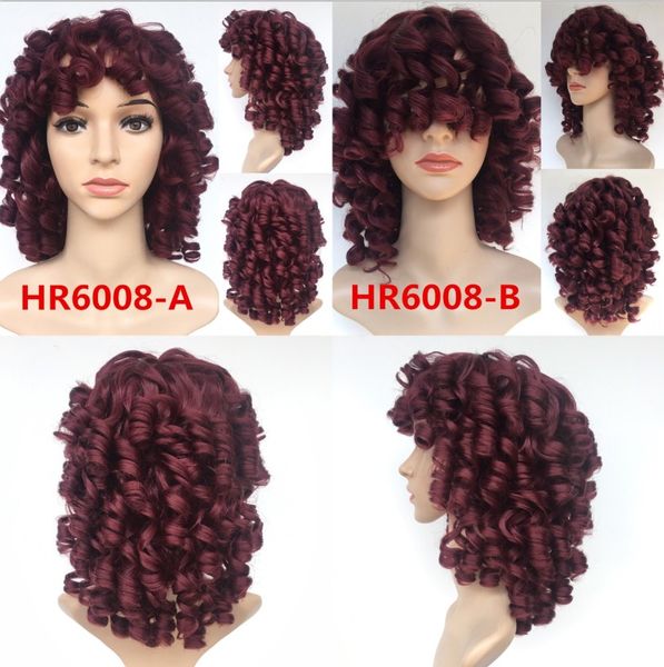 rihanna styles curly synthetic hair wigs bob red wig for women pelucas kanekalon wigs with bangs perucas femininas pixie, cabelo sintetico, Black
rihanna styles curly synthetic hair wigs bob red wig for women pelucas kanekalon wigs with bangs perucas femininas pixie, cabelo sintetico, Black