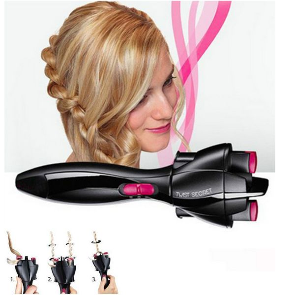 automatic hair braider styling tools electric two strands twist braid maker hair braider machine quick easy diy braid, Brown
automatic hair braider styling tools electric two strands twist braid maker hair braider machine quick easy diy braid, Brown