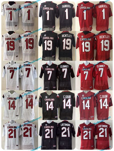 south carolina gamecock 1 deebo samuel 19 jake bentley 7 jadeveon clowney 14 c.shaw connor shaw 21 marcus lattimore college football jerseys, Black
south carolina gamecock 1 deebo samuel 19 jake bentley 7 jadeveon clowney 14 c.shaw connor shaw 21 marcus lattimore college football jerseys, Black