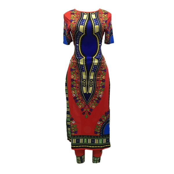 national long suit, ladies' print two piece suit, summer pants, small pants., White
national long suit, ladies' print two piece suit, summer pants, small pants., White