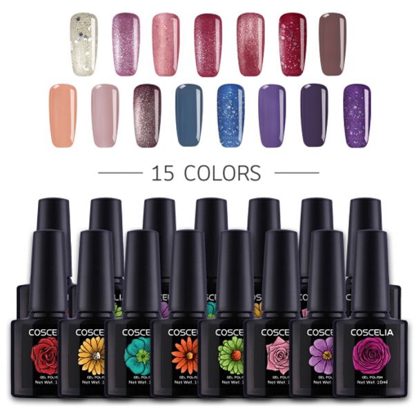 80 colors 10ml coscelia gel nail polish semi permanant uv polish poly gel hybrid varnish lacquer for nail art paint, Red;pink
80 colors 10ml coscelia gel nail polish semi permanant uv polish poly gel hybrid varnish lacquer for nail art paint, Red;pink