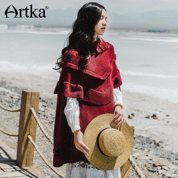 artka pullover female autumn sweater 2018 korean poncho warm sweater women vintage cloak wool jumper long pullover wb10374q, White;black
artka pullover female autumn sweater 2018 korean poncho warm sweater women vintage cloak wool jumper long pullover wb10374q, White;black