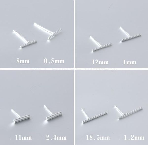 wholesale 925 silver punk style t bar earrings for women ear stud earrings fine jewelry brincos bijoux, Golden;silver
wholesale 925 silver punk style t bar earrings for women ear stud earrings fine jewelry brincos bijoux, Golden;silver