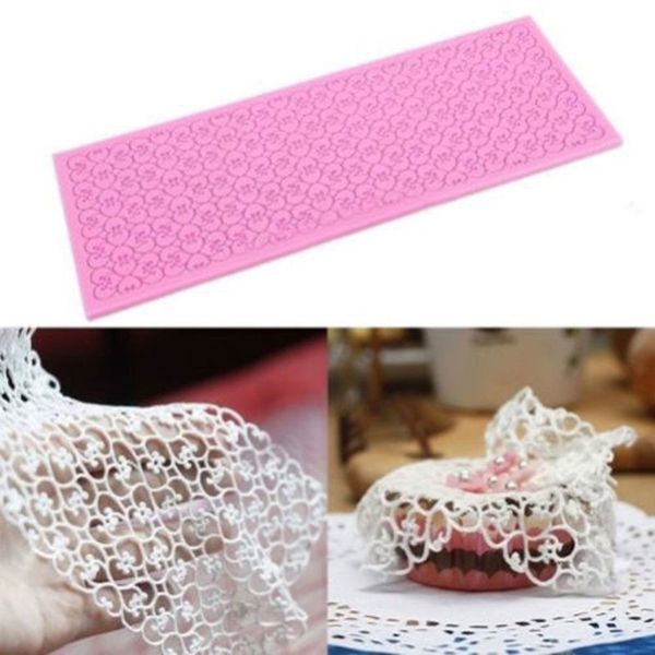 2016 new home use lace silicone cake mold sugar fondant mat mould kitchen baking tools
2016 new home use lace silicone cake mold sugar fondant mat mould kitchen baking tools