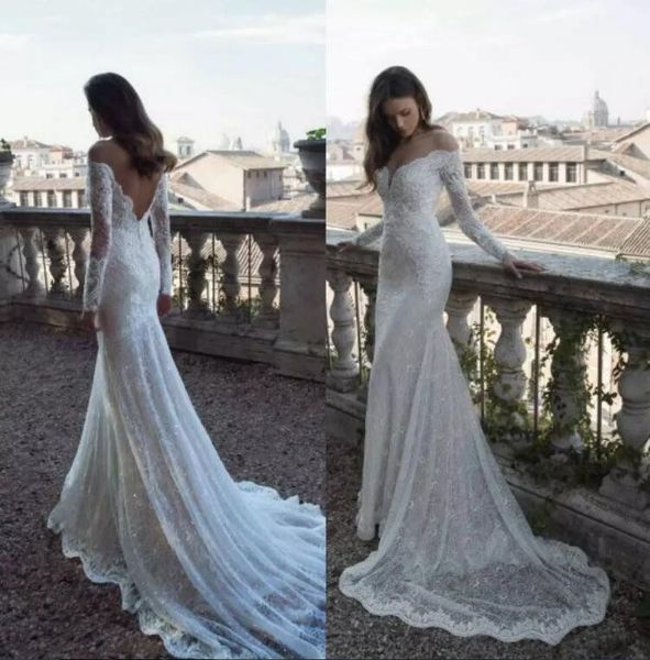 gorgeous elegant mermaid full lace wedding dresses 2019 new sheer neck long sleeves low back wedding bridal gowns vintage, White
gorgeous elegant mermaid full lace wedding dresses 2019 new sheer neck long sleeves low back wedding bridal gowns vintage, White