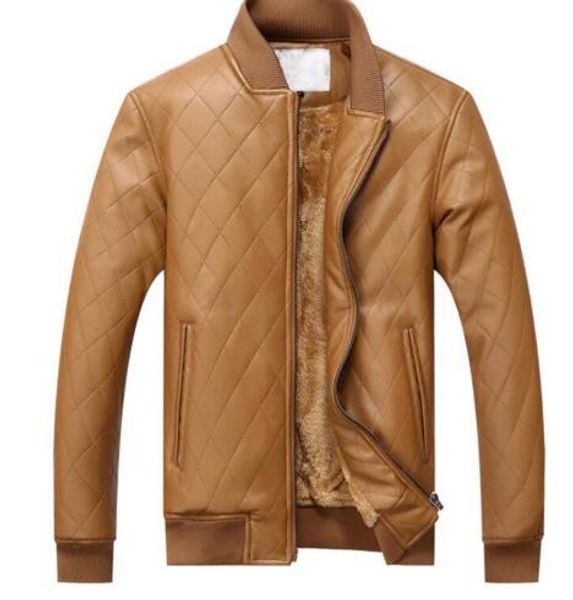 winter jackets men leather slim outwear bomber jacket pu leather jacket men fur coat, Black;brown
winter jackets men leather slim outwear bomber jacket pu leather jacket men fur coat, Black;brown