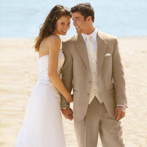 beige beach wedding men suits groom tuxedos 2 pieces (jacket+pants) bridegroom suits man prom wear blazer, Black;gray
beige beach wedding men suits groom tuxedos 2 pieces (jacket+pants) bridegroom suits man prom wear blazer, Black;gray