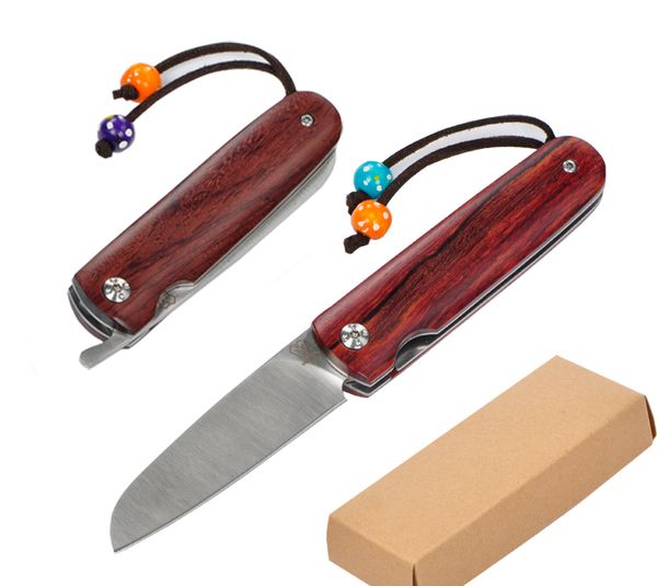 New Style Camping Knife Wood Handle Pocket Knife Sharp D2 Blade EDC Folder Knife Outdoor Survival Tactical Knives D758Q
New Style Camping Knife Wood Handle Pocket Knife Sharp D2 Blade EDC Folder Knife Outdoor Survival Tactical Knives D758Q