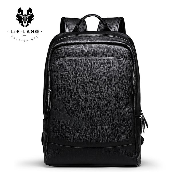 lielang men's backpack simple leather backpack male leather fashion trend youth leisure travel computer bag
lielang men's backpack simple leather backpack male leather fashion trend youth leisure travel computer bag