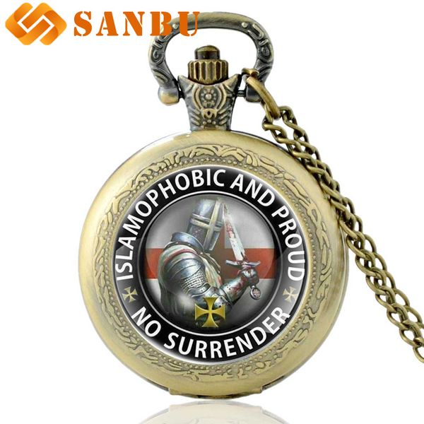 classic bronze knight templar no surrender quartz pocket watch vintage men women necklace jewelry gifts, Slivery;golden
classic bronze knight templar no surrender quartz pocket watch vintage men women necklace jewelry gifts, Slivery;golden