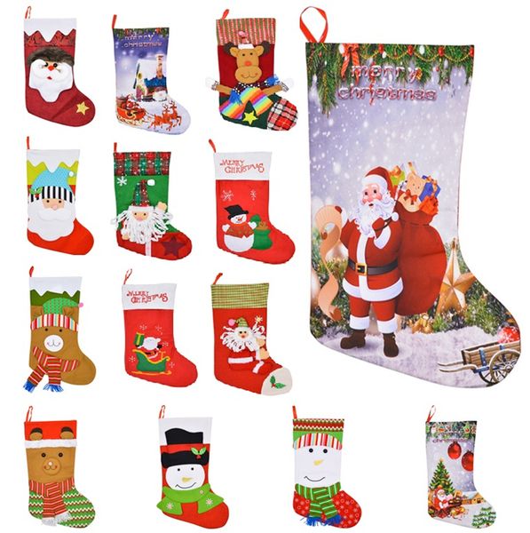new style christmas stocking gift bag santa claus snowman elk ornaments gifts christmas decoration candy bag t5i113
new style christmas stocking gift bag santa claus snowman elk ornaments gifts christmas decoration candy bag t5i113