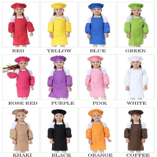 child apron kids sleeve hat pocket kindergarten kitchen baking painting cooking drink food enfant tablier delantal
child apron kids sleeve hat pocket kindergarten kitchen baking painting cooking drink food enfant tablier delantal