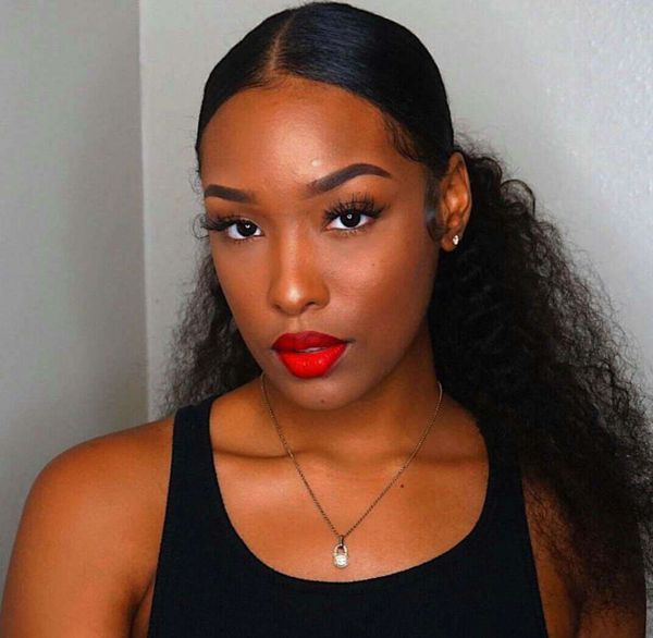 140g kinky curly pony tail extension human ponytail hair tight wrap around human hair ponytail hairpiece african ponytail, Black
140g kinky curly pony tail extension human ponytail hair tight wrap around human hair ponytail hairpiece african ponytail, Black