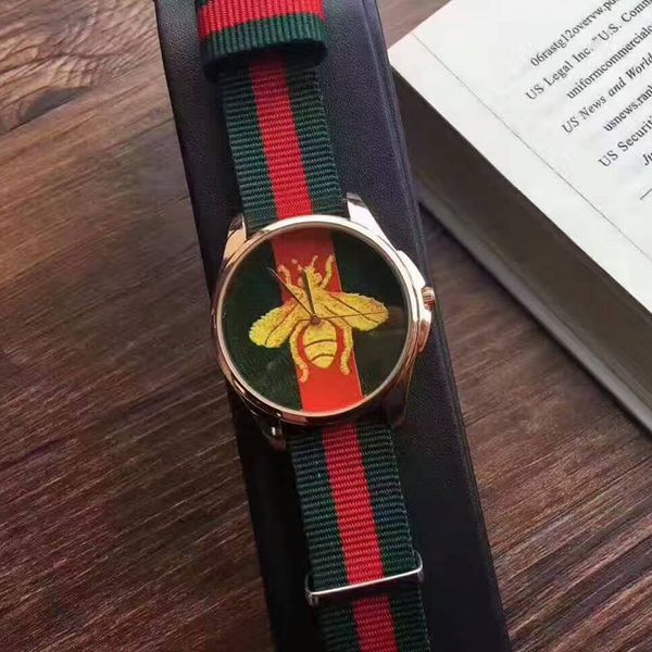 Италия Бренд Женщины Bee Watches montre femme Роскошные мужские кварцевые наручные часы для