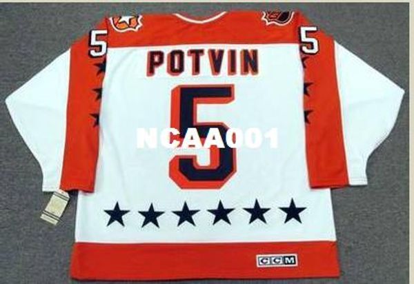 men #5 denis potvin 1984 wales "all star" ccm vintage retro home hockey jersey or custom any name or number retro jersey, Black;red
men #5 denis potvin 1984 wales "all star" ccm vintage retro home hockey jersey or custom any name or number retro jersey, Black;red