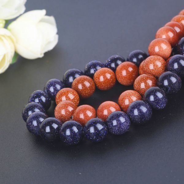 8mm 4 6 8 10 12mm natural gold sand stone beads loose dark blue sandstone round beads for diy jewelry making, Black
8mm 4 6 8 10 12mm natural gold sand stone beads loose dark blue sandstone round beads for diy jewelry making, Black