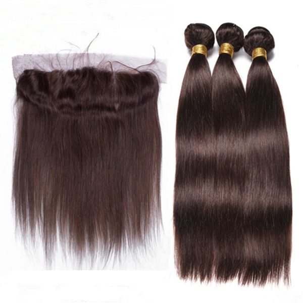 malaysian dark brown human hair 3bundles with frontal straight #4 chocolate brown 13x4 full lace frontal closure with virgin hair weaves, Black;brown
malaysian dark brown human hair 3bundles with frontal straight #4 chocolate brown 13x4 full lace frontal closure with virgin hair weaves, Black;brown