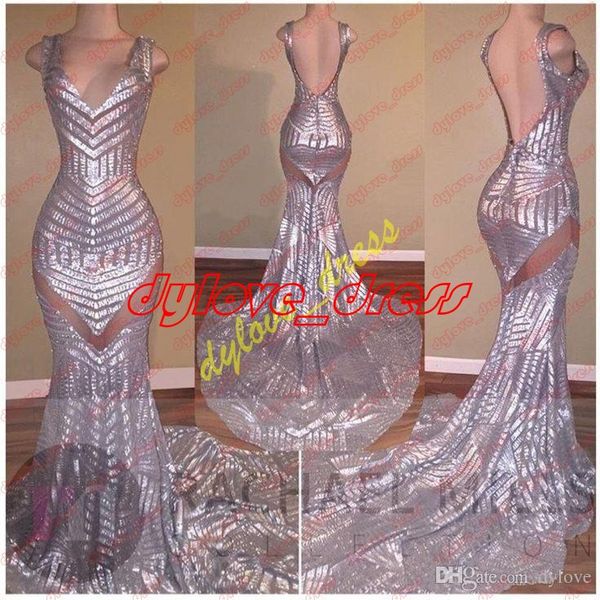 2021 elegant plus size vestido de festa sequined long evening gowns plus size silver prom dress, Black
2021 elegant plus size vestido de festa sequined long evening gowns plus size silver prom dress, Black