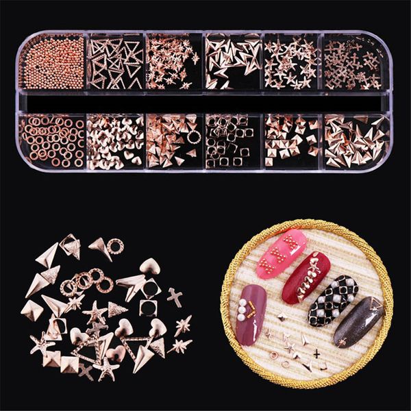 nail rhinestones flat bottom rose gold rivet studs shining round triangular 3d nail art decoration in box for uv gel polish diy, Silver;gold
nail rhinestones flat bottom rose gold rivet studs shining round triangular 3d nail art decoration in box for uv gel polish diy, Silver;gold