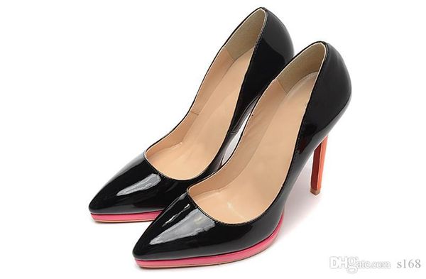 color matching with spikes red bottom high heels women shoes 12cm high heel ladies female shoes low footwear pumps wedding shoes, Black
color matching with spikes red bottom high heels women shoes 12cm high heel ladies female shoes low footwear pumps wedding shoes, Black