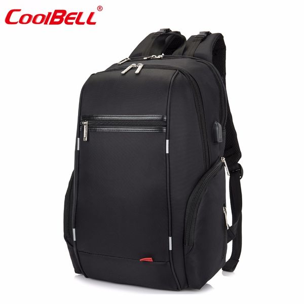 

coolbell diaper bag backpack large-size nappy mummy bag baby nappy with functional insulated pockets (black