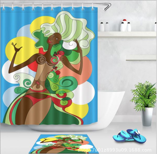 cartoon women pattern 3d print custom waterproof bathroom modern shower curtain polyester fabric bathroom curtain door mat sets
cartoon women pattern 3d print custom waterproof bathroom modern shower curtain polyester fabric bathroom curtain door mat sets