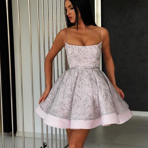 above knee length homecoming dresses spaghetti straps lace covered short prom dress attractive mini party gowns cocktail dresses, Blue;pink
above knee length homecoming dresses spaghetti straps lace covered short prom dress attractive mini party gowns cocktail dresses, Blue;pink