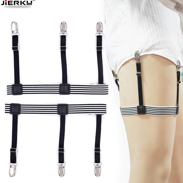 new shirt stays holder gentleman's leg suspenders shirt braces elastic uniform business strap garters 1pair, Black;white
new shirt stays holder gentleman's leg suspenders shirt braces elastic uniform business strap garters 1pair, Black;white