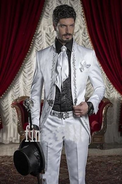 новой модной белых вышивки groom tuxedos стенд воротник groomsmen шафер выпускной вечер венчание dinner костюмы (куртка + брюки + галстук) 6, Black;gray
новой модной белых вышивки groom tuxedos стенд воротник groomsmen шафер выпускной вечер венчание dinner костюмы (куртка + брюки + галстук) 6, Black;gray