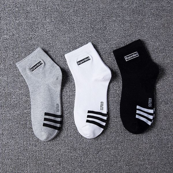 spring autumn winter original concise letter tide brand color in tube school wind low help stripe cotton mens ankle short socks, Black
spring autumn winter original concise letter tide brand color in tube school wind low help stripe cotton mens ankle short socks, Black