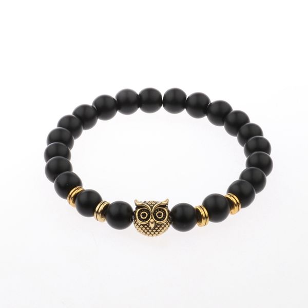 8mm gold owl natural stone beads bracelet 2018 vintage natural black lava stone bracelet women yoga chakra bracelets bangles
8mm gold owl natural stone beads bracelet 2018 vintage natural black lava stone bracelet women yoga chakra bracelets bangles