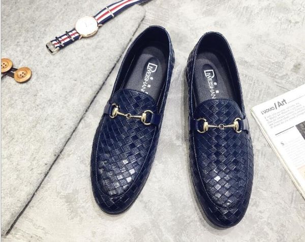 Men Brand Designer Strees Fashion Woven style Metal buckle Formal Shoes Male Homecoming Dress Wedding Formal Prom Dress shoes AA648
Men Brand Designer Strees Fashion Woven style Metal buckle Formal Shoes Male Homecoming Dress Wedding Formal Prom Dress shoes AA648
