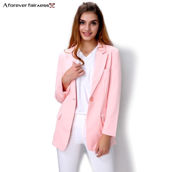 a forever fashion women suit jacket notched lapel slim blazer casacos femininos pink suit jacket women blazers jackets aff241 s18101303, White;black
a forever fashion women suit jacket notched lapel slim blazer casacos femininos pink suit jacket women blazers jackets aff241 s18101303, White;black