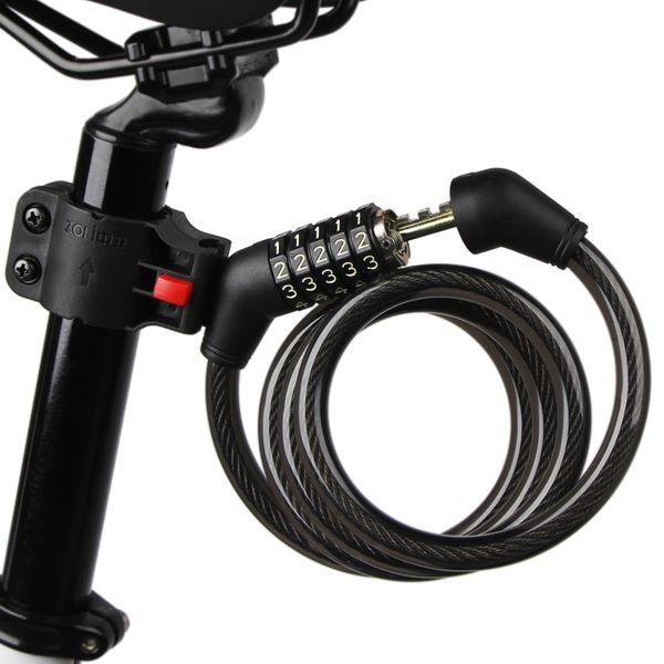 bike bicycle 5 letters code lock 1.2m combination coiled bike steel cable lock cycling password bicycle accessories
bike bicycle 5 letters code lock 1.2m combination coiled bike steel cable lock cycling password bicycle accessories