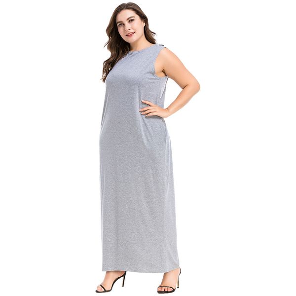 3187071 big yard muslim women dress solid grey contrast back up dress arabia robe loose big size women dress large code arabia abaya, Red
3187071 big yard muslim women dress solid grey contrast back up dress arabia robe loose big size women dress large code arabia abaya, Red