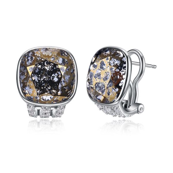 hemiston 925 sterling silver brown square cz crystal with zircon women creole earrings, bijoux jewelry classic gift ts sve283, Golden;silver
hemiston 925 sterling silver brown square cz crystal with zircon women creole earrings, bijoux jewelry classic gift ts sve283, Golden;silver