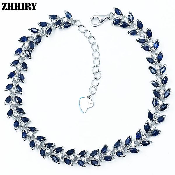 zhhiry natural sapphire gem stone bracelet deep blue solid sterling silver for women prom real party fine jewelry, Golden;silver
zhhiry natural sapphire gem stone bracelet deep blue solid sterling silver for women prom real party fine jewelry, Golden;silver