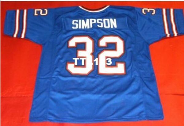 men front and back mesh fabric blue oj simpson full embroidery college jersey sz s-4xl or custom any name or number jersey, Black;red
men front and back mesh fabric blue oj simpson full embroidery college jersey sz s-4xl or custom any name or number jersey, Black;red