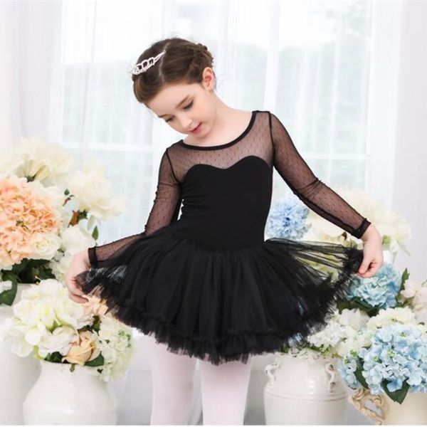 celmia girls ballet dress polka dot long sleeves dance mesh ballet dancers leotard tutu dress for girl dancewear clothes, Black;red
celmia girls ballet dress polka dot long sleeves dance mesh ballet dancers leotard tutu dress for girl dancewear clothes, Black;red