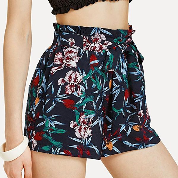 summer beach womens floral print mid loose waist belt beach boho shorts trousers wide leg shorts casual female pantalones #f, White;black
summer beach womens floral print mid loose waist belt beach boho shorts trousers wide leg shorts casual female pantalones #f, White;black