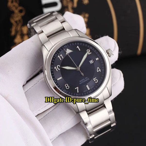 Grande Montre d'Aviateur MARK XV Blue Dial IW325314 Sapphire Japan Miyota 821A Automatic Mens Watch Stainless Steel Band Gents New Watches
Grande Montre d'Aviateur MARK XV Blue Dial IW325314 Sapphire Japan Miyota 821A Automatic Mens Watch Stainless Steel Band Gents New Watches