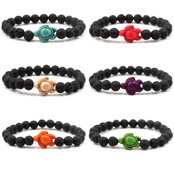 8 colors tortoise lava stone bracelet aromatherapy essential oil diffuser bracelet charms for men women stretch jewelry, Black
8 colors tortoise lava stone bracelet aromatherapy essential oil diffuser bracelet charms for men women stretch jewelry, Black