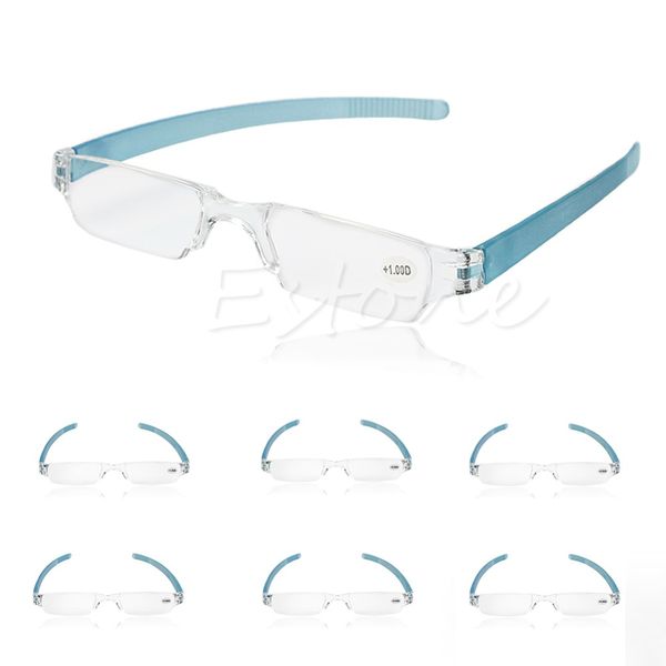 new clear lightweight rimless resin reading glasses +1/2/2.5 with box clear glasses, Silver
new clear lightweight rimless resin reading glasses +1/2/2.5 with box clear glasses, Silver
