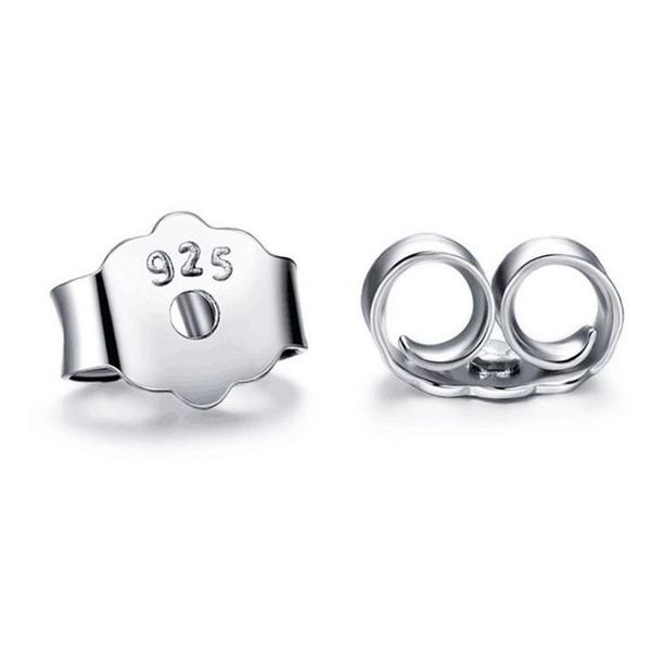 4*4.50mm 925 sterling silver butterfly earrings back fit stud earrings clasp earring ser diy earring fashion jewelry finding, Blue;slivery
4*4.50mm 925 sterling silver butterfly earrings back fit stud earrings clasp earring ser diy earring fashion jewelry finding, Blue;slivery